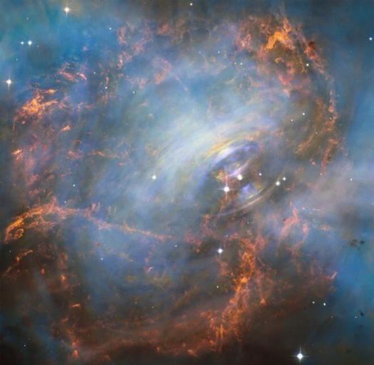 Inside the Crab Nebula